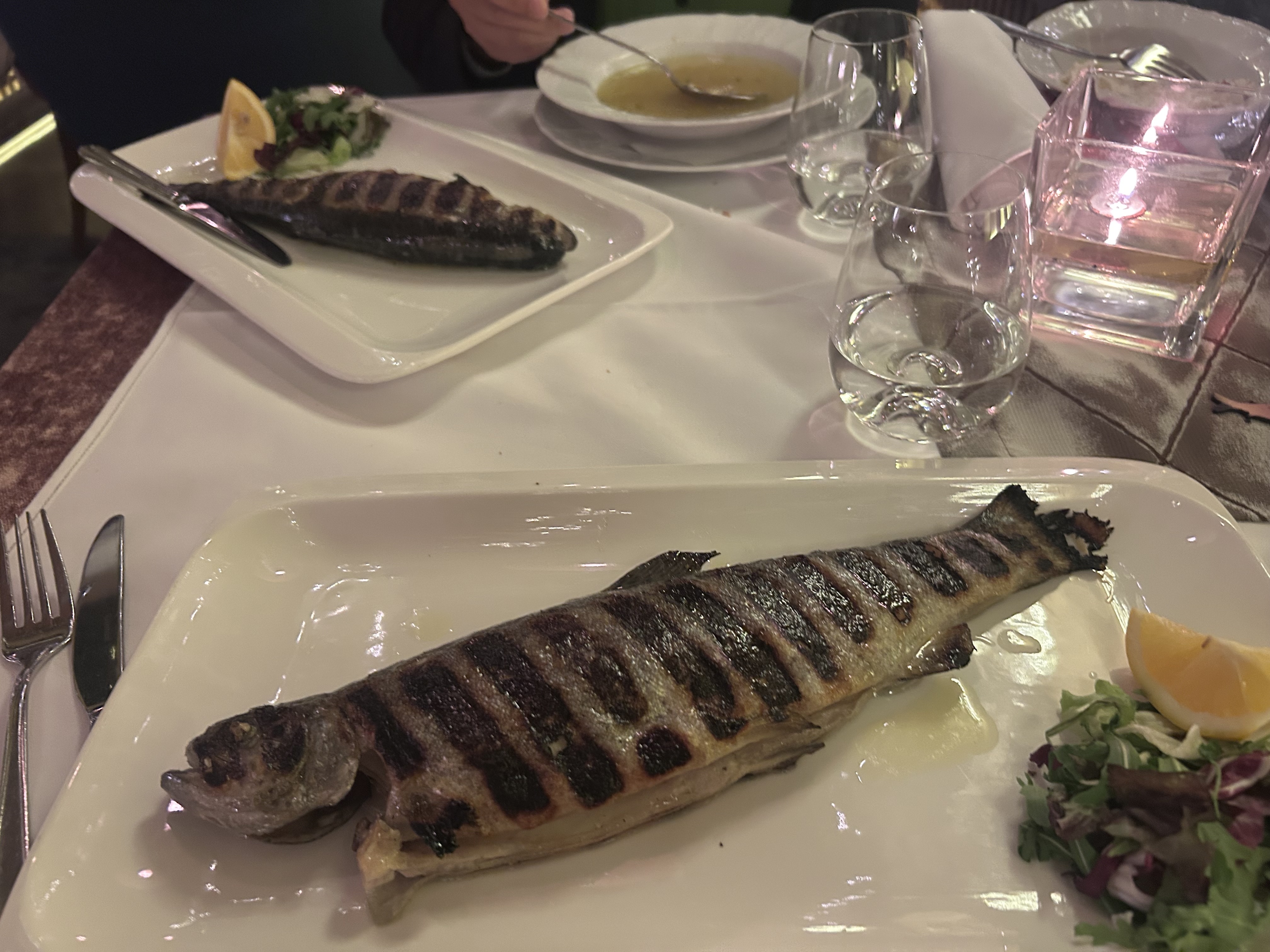 Fisch im hundertjährigen Restaurant